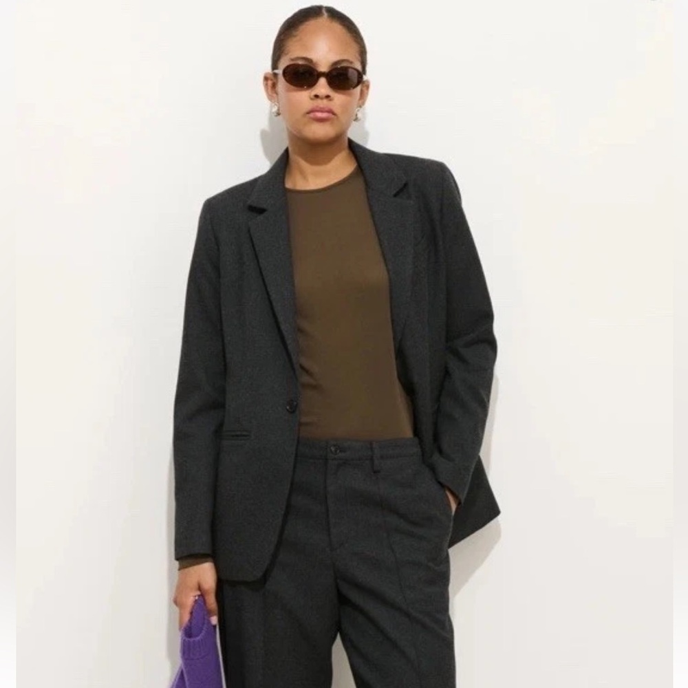 NWT ALEX MILL SoHo Blazer in Wool Dark Navy size Large
